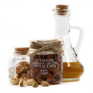 Acciughe Arrotolate con Pistacchio 200 gr